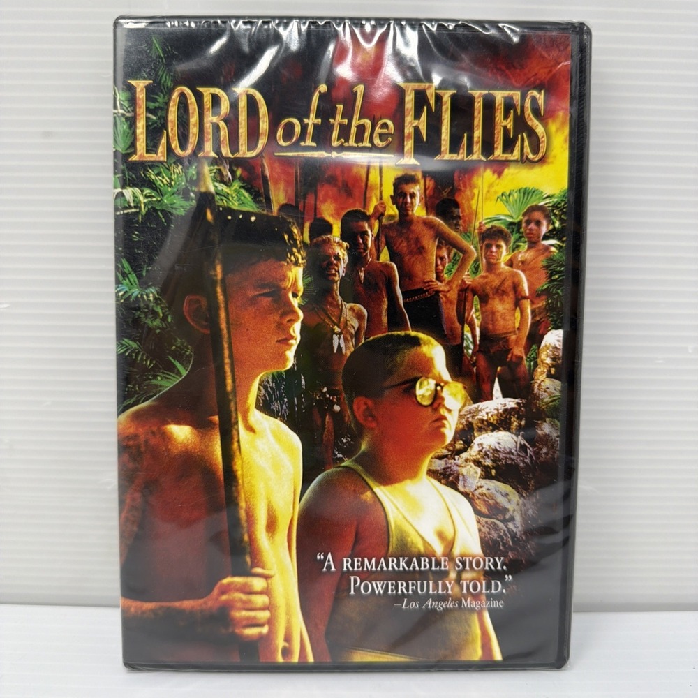 Lord of the Flies DVD 1990 Harry Hook Balthazar Getty William Golding Movie
